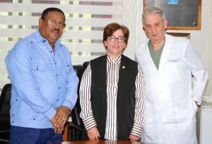 Read more about the article Procuradora adjunto de la República, Roxanna Reyes realiza visita de cortesía al Dr. Edisson Féliz Féliz, director del SRSM