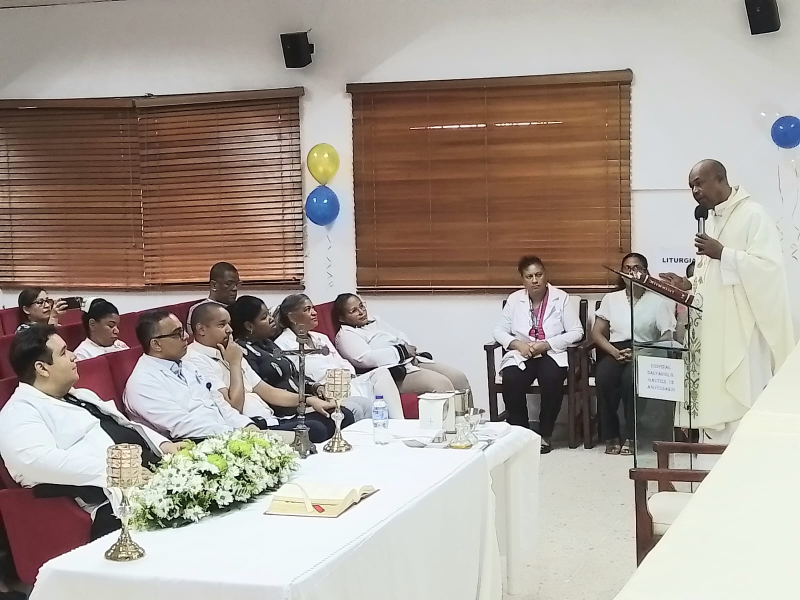 En este momento estás viendo Hospital Salvador B. Gautier celebra con eucaristía su 73 aniversario