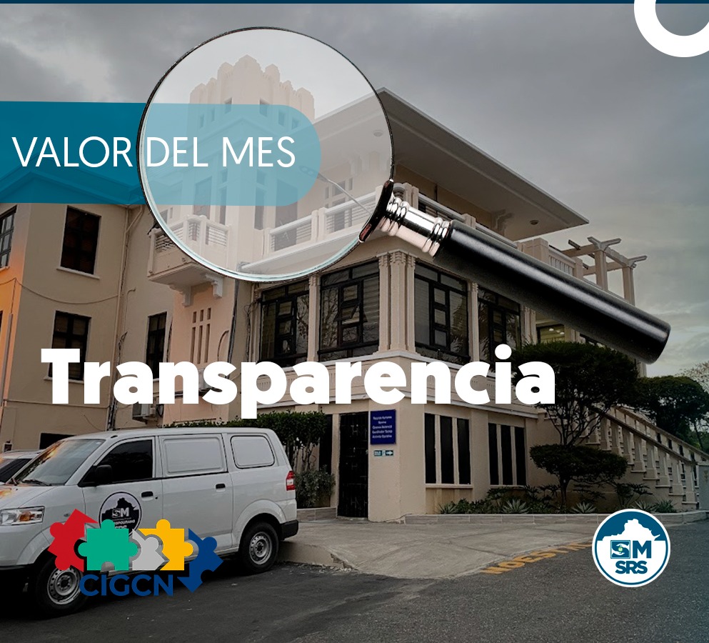 Lee más sobre el artículo Transparencia: Valor del Mes