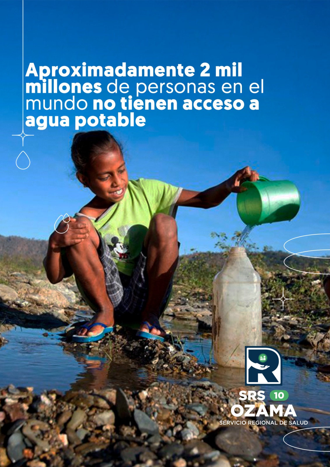 Lee más sobre el artículo A nivel mundial,  más de 2 mil millones de personas viven en lugares donde el agua es escasa